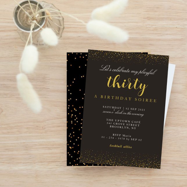 Invitación Celebremos mi juguetona fiesta de los 30 años (Subido por el creador)