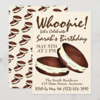 ¡Celebremos! Partido de Cumpleaños de Whoopie Pies