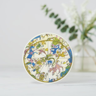 Invitación Celeste Antiguo, Esfera Árabe, Constelaciones