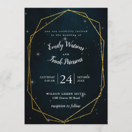 Invitación celestial Boda moderna