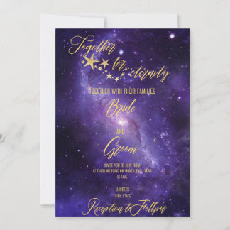 Invitación Celestial Wedding Invitation