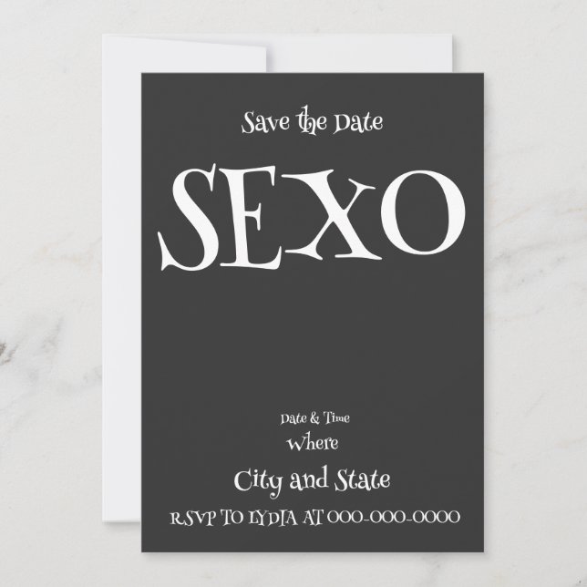 Invitación Cena 2024 del SEXO Hora Feliz Chicas Noche de los  (Anverso)