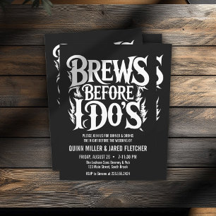 Invitación Cena antes del ensayo rockero N Roll de I Do