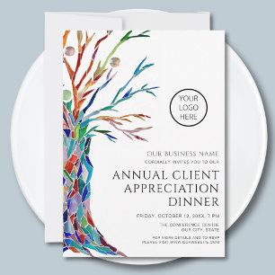 Invitación Cena Anual de Agradecimiento a Clientes