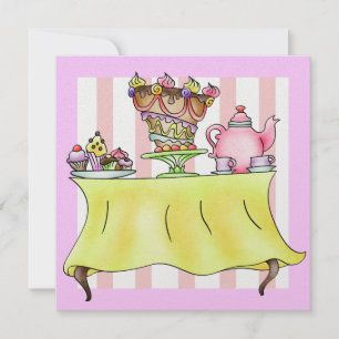 Invitación Cena / Comida / Té - SRF