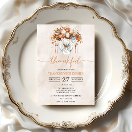 Invitación Cena de Acción de Gracias