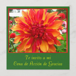 Invitación - Cena de Acción de Gracias