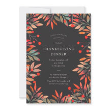 Cena de Acción de Gracias de los Personalizados de