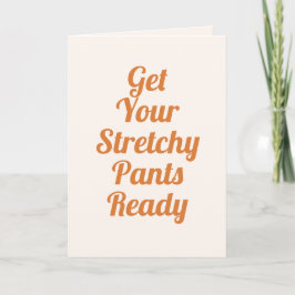 Invitación Cena de Acción de Gracias de Stretchy Pants divert