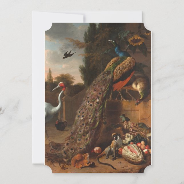 Invitación Cena de Acción de Gracias| Elegante (Reverso)