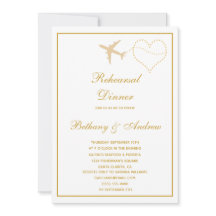 Cena de Boda de viajes de oro blanco