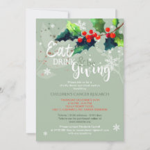 Cena de caridad de invierno | Subasta silenciosa