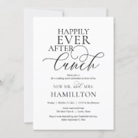Cena de Celebración Después de la Boda Felices par