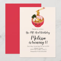 Cena de cumpleaños de Pho Oriental lindo restauran