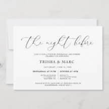 Cena de elegante caligrafía