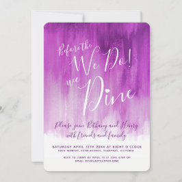 Invitación Cena de ensayo de arte malauí antes de invitarnos