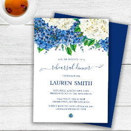 Invitación Cena de Ensayo de Boda Botánica Floral Elegante