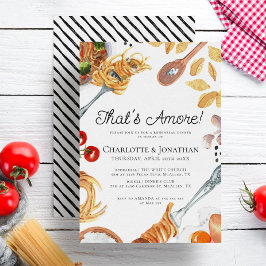 Invitación Cena de ensayo de escritura italiana