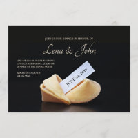 Cena de ensayo de galleta de la fortuna