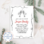 Invitación Cena de feriado de Navidades caprichosos<br><div class="desc">No dudes en contactarme si necesitas ayuda o un nuevo artículo. Respondo pronto.</div>