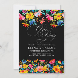 Invitación Cena de Fiesta de Ensayo Floral