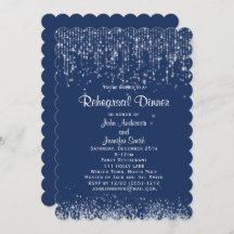 Cena de invierno de Blue White String ilumina el e