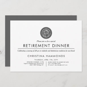 Invitación Cena de jubilación de parteras obtetristas   Mínim