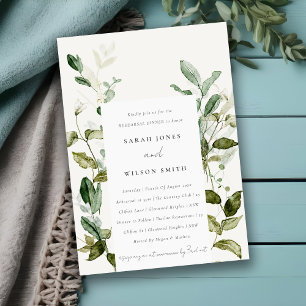 Invitación Cena de la Cena de la Fauna de Leafy Botánica