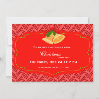 Invitación Cena de Navidad
