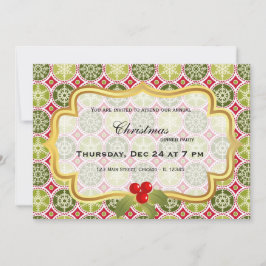 Invitación Cena de Navidad