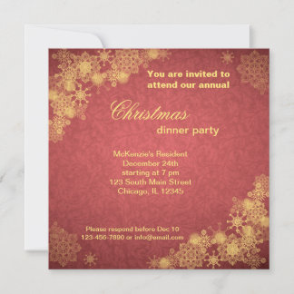 Invitación Cena de Navidades