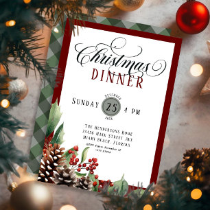 Invitación Cena de Navidades de guiones