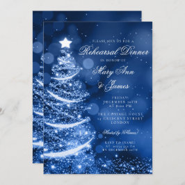 Invitación Cena de Navidades de Winter Wonderland