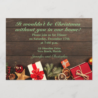 Invitación Cena de Navidades rusos