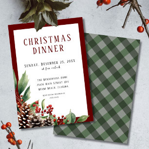 Invitación Cena de Navidades tradicionales