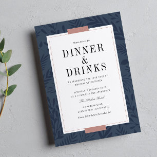 Invitación Cena de negocios y bebidas - Armada