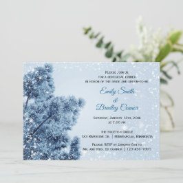 Invitación Cena de Nieve y Ensayo de Pino en Wind Wonderland