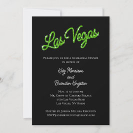 Invitación Cena de prueba de espárragos verdes de Las Vegas