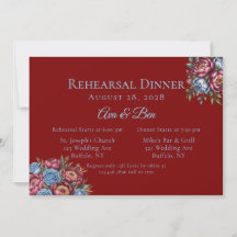 Cena de Rosa azul y peonía borgoña