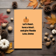 Cena del Día de Acción de Gracias emocionantes