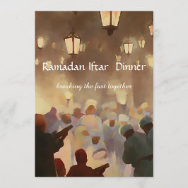 Invitación Cena del Ramadán Iftar