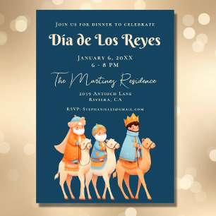 Invitación Cena Día Mexicano De Los Reyes