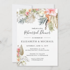 Invitación Cena encantada de ensayo de Safari africano