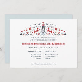 Invitación Cena Escandinava de Reinos de Arte Popular