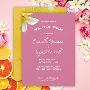 Invitación Cena moderna italiana de verano