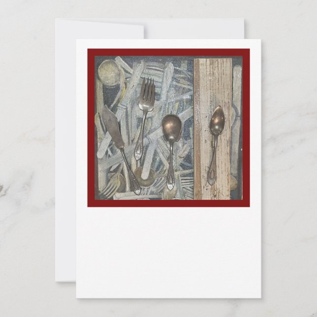 Invitación Cena real (Anverso)