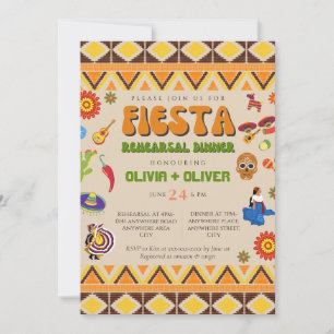 Invitación Cena temática mexicana