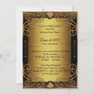 Invitación Cena y baile de invitación, a completar