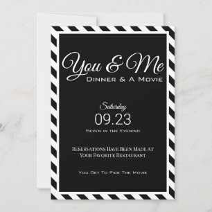 Invitación Cena y película de You & Me