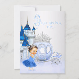 Invitación Cenicienta Érase una Vez Princesa Cumpleaños